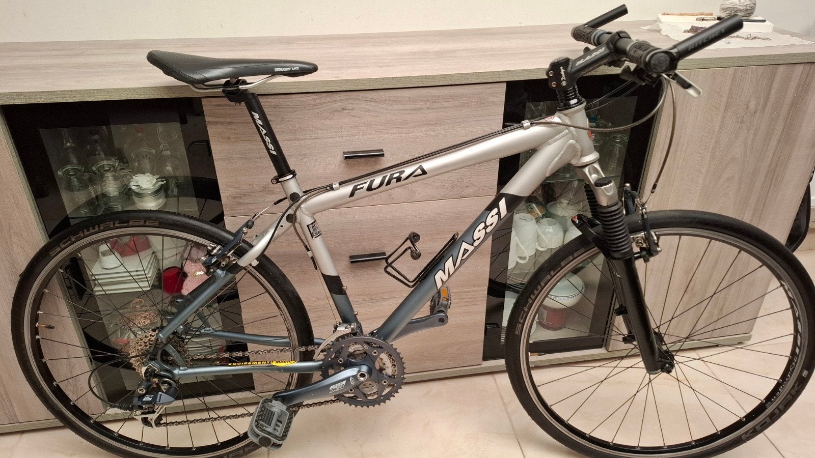 MASSI FURA mountainbike als nieuw maat 44/XS, Fietsen en Brommers, Ophalen