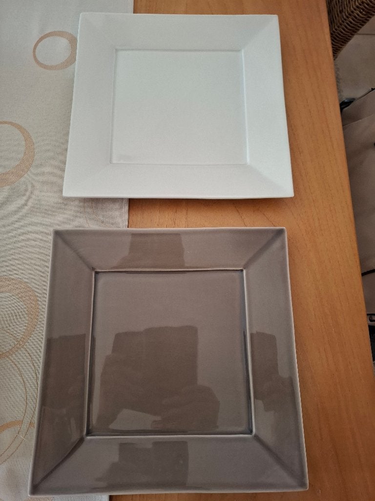 Bruin en beige kleurig eetservies, Maison & Meubles, Cuisine | Vaisselle, Service complet, Poterie, Enlèvement, Utilisé