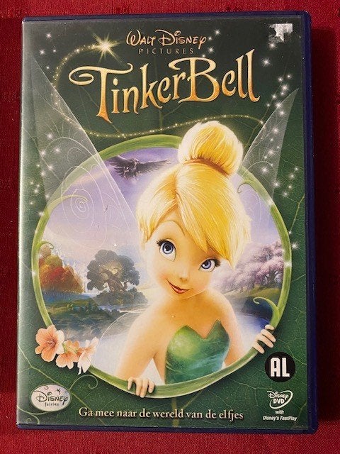 TinkerBell  DVD van Disney   Nieuwstaat, Enlèvement ou Envoi, Dessin animé, Tous les âges, Néerlandais