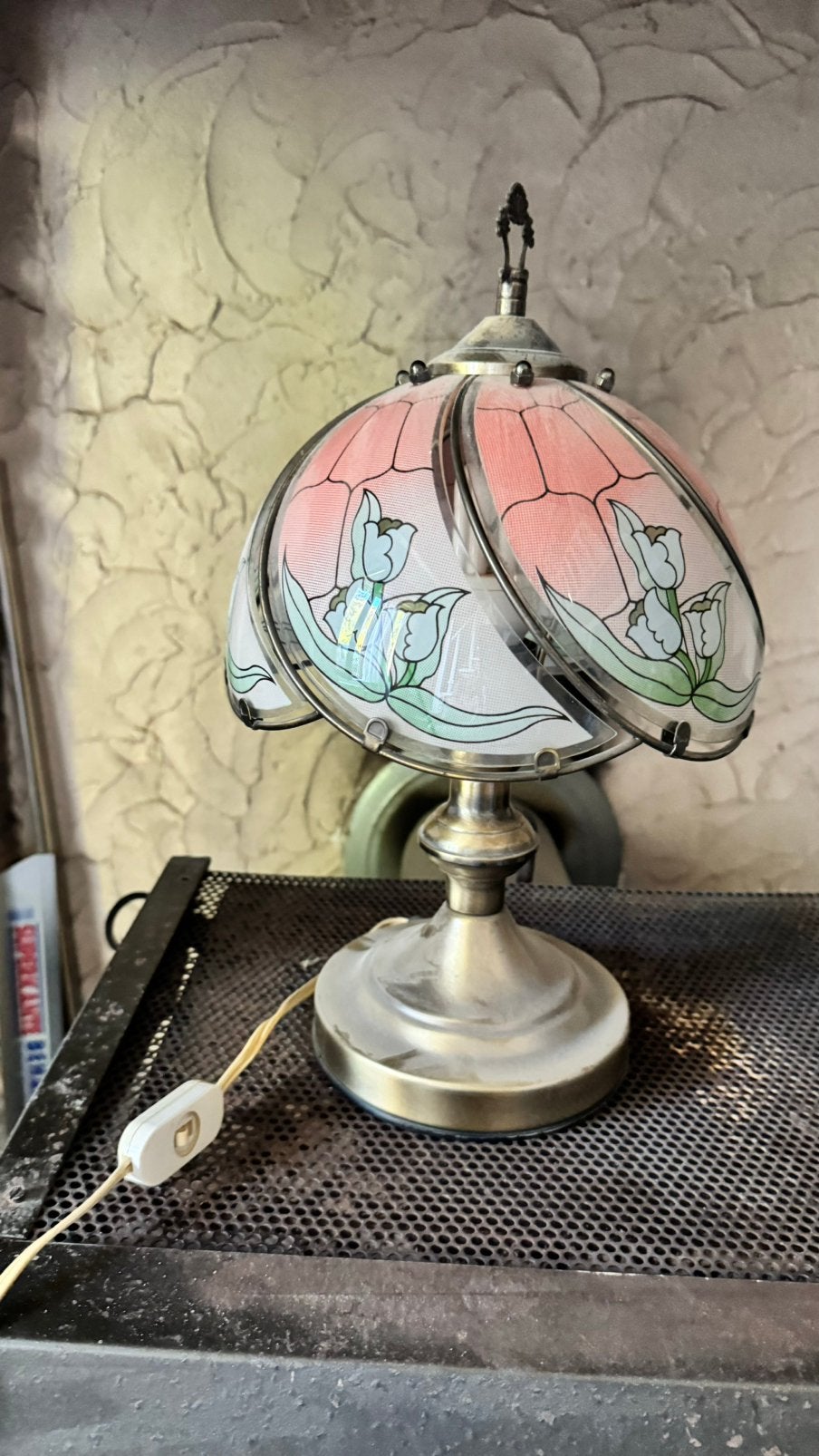 Sierlamp glas, Huis en Inrichting, Ophalen, Gebruikt