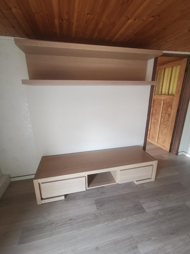 Meubles salon TV, Ophalen, Gebruikt, Overige houtsoorten, 150 tot 200 cm