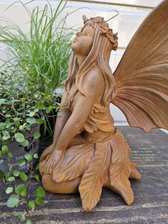 Engel - elf tuinbeeld, Tuin en Terras, Tuinbeelden, Ophalen of Verzenden, Nieuw