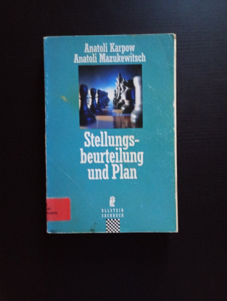 schach Stellungsbeurteilung und plan, Hobby en Vrije tijd, Ophalen of Verzenden, Minder dan 500 stukjes, Gebruikt, Schaken