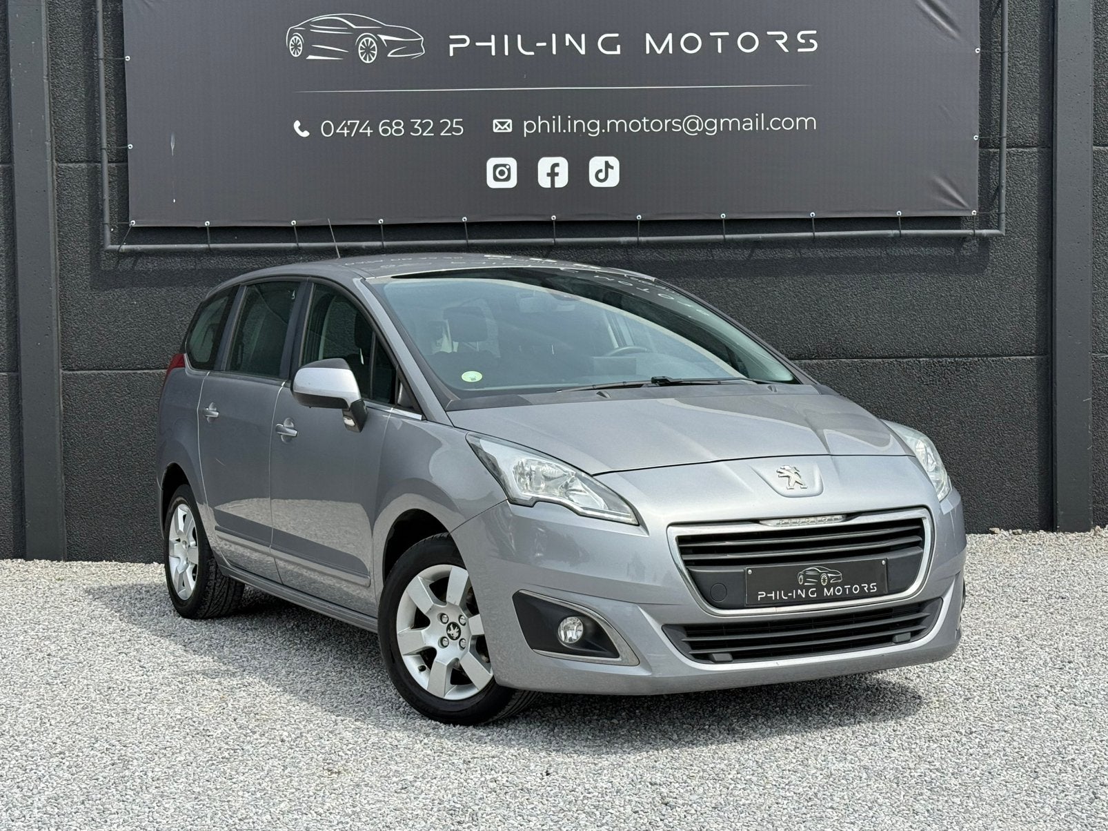 Peugeot 5008 1.6 HDi Active Line, Gps, 7 Places !!!, Achat, Entreprise, 7 places, Boîte manuelle
