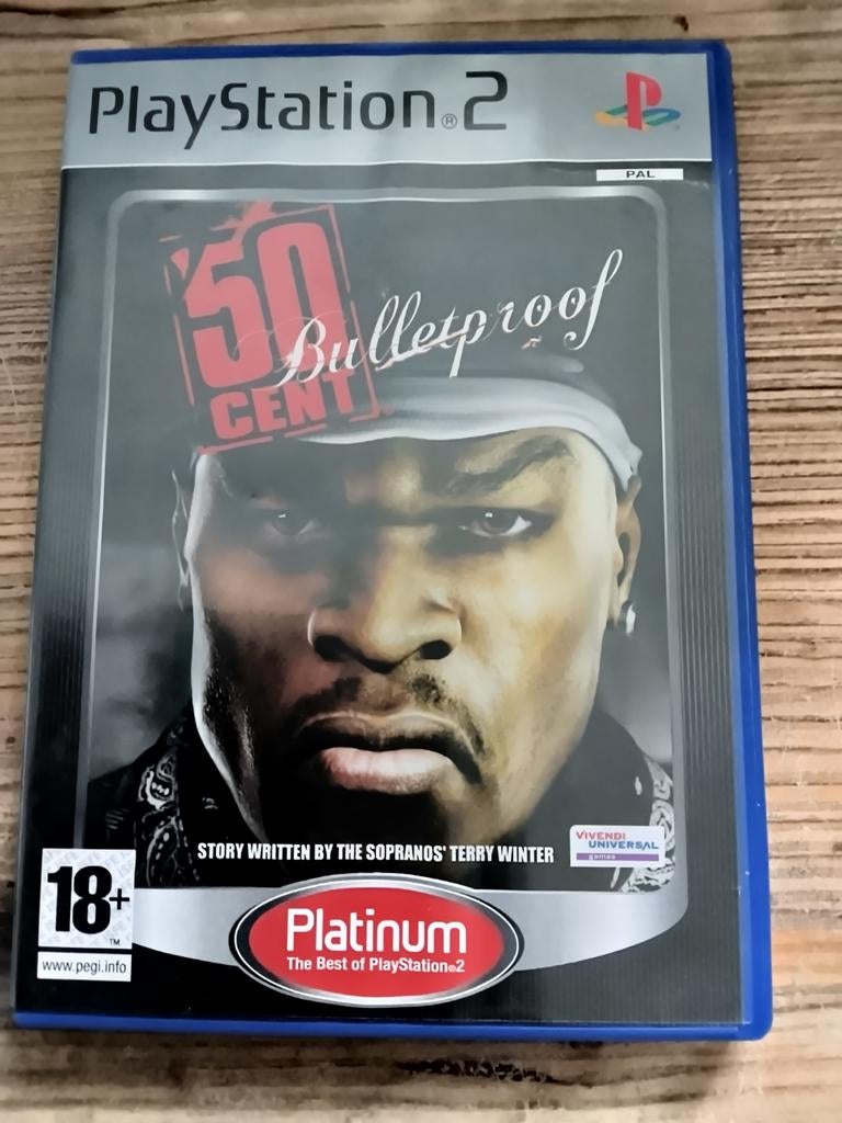 50 Cent Bulletproof - PlayStation 2, Avontuur en Actie, Vanaf 18 jaar, Verzenden, 1 speler
