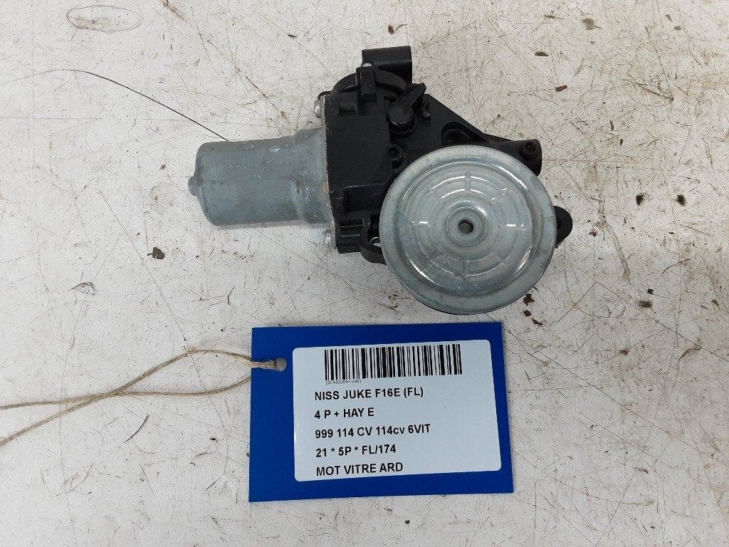 MOTEUR LEVE VITRE ELECTRIQUE ARRIÈRE DROIT Juke (F16), Utilisé, Arrière, Nissan