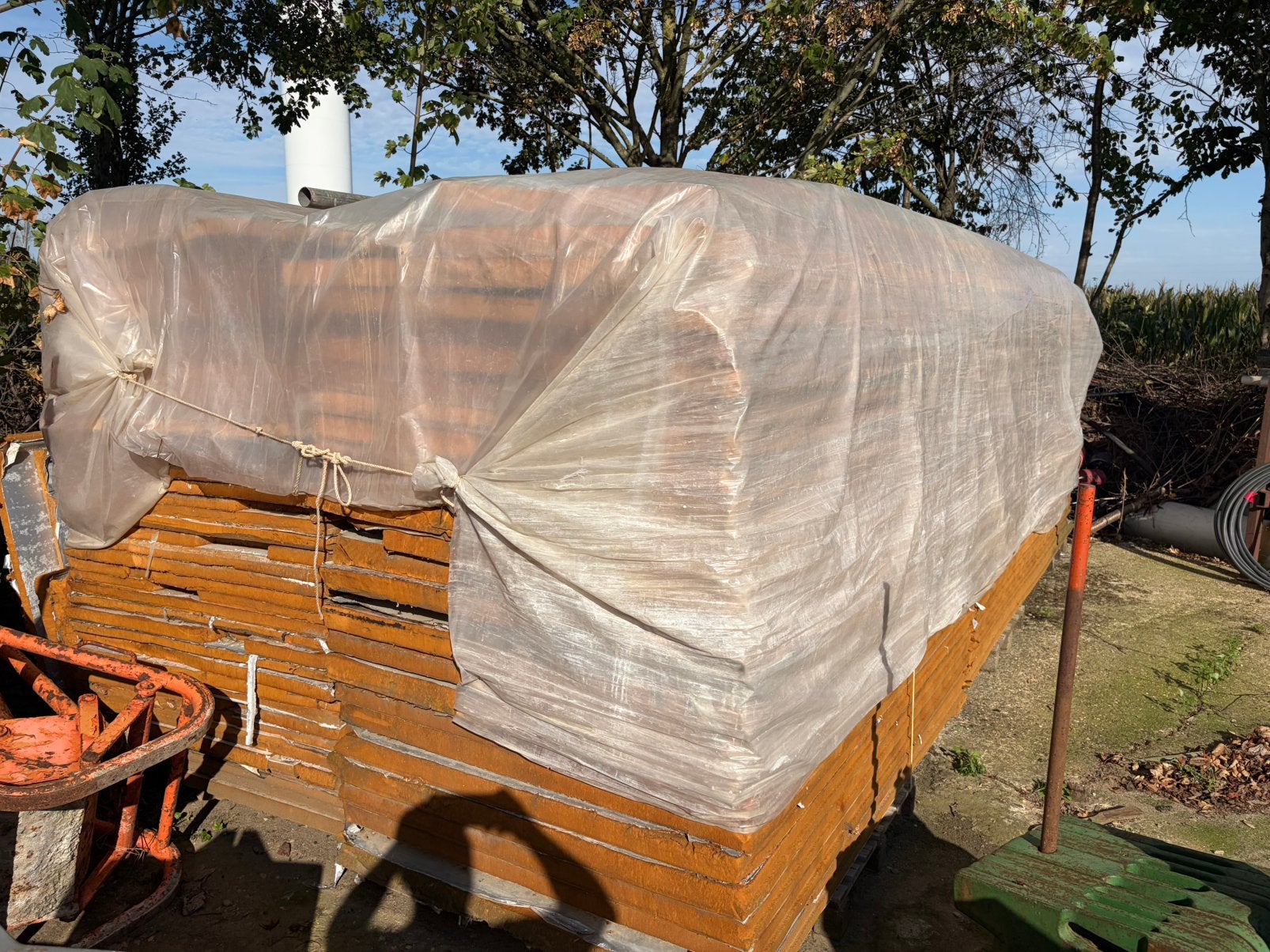 Pur isolatie panelen, Doe-het-zelf en Bouw, Ophalen, 4 tot 8 cm, Gebruikt, Vloerisolatie