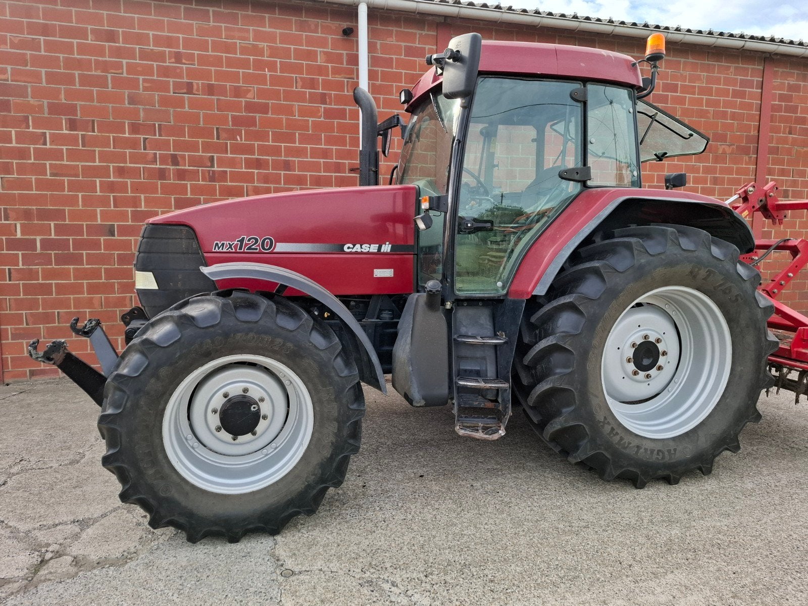 Mx 120 case, Zakelijke goederen, Landbouw | Tractoren, Gebruikt, 120 tot 160 Pk, Case IH, Ophalen of Verzenden