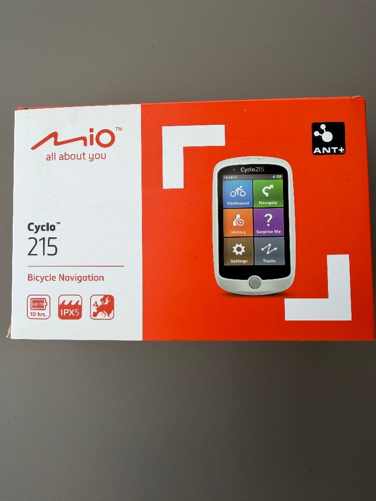 Gps fiets Mio Cyclo 215, Vélos & Vélomoteurs, Enlèvement, GPS, Comme neuf