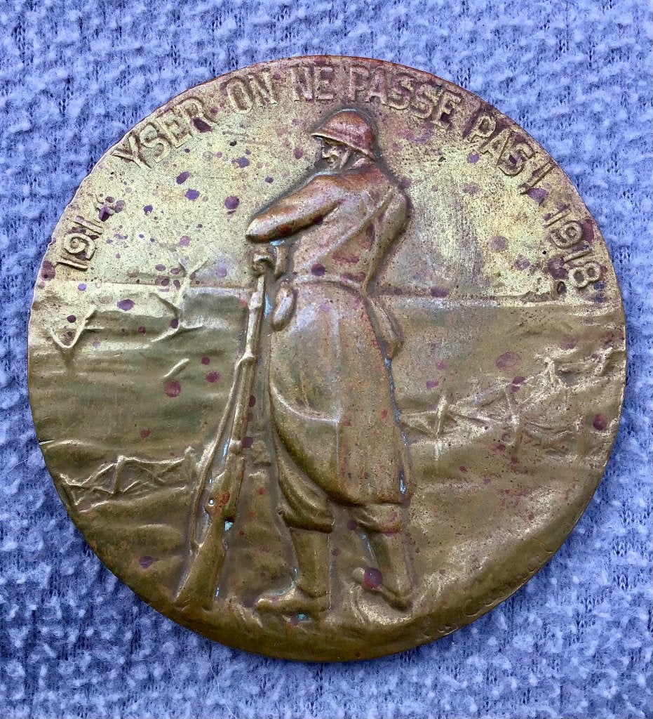 Piece Carte du feu, Verzamelen, Militaria | Algemeen, Landmacht, Ophalen of Verzenden