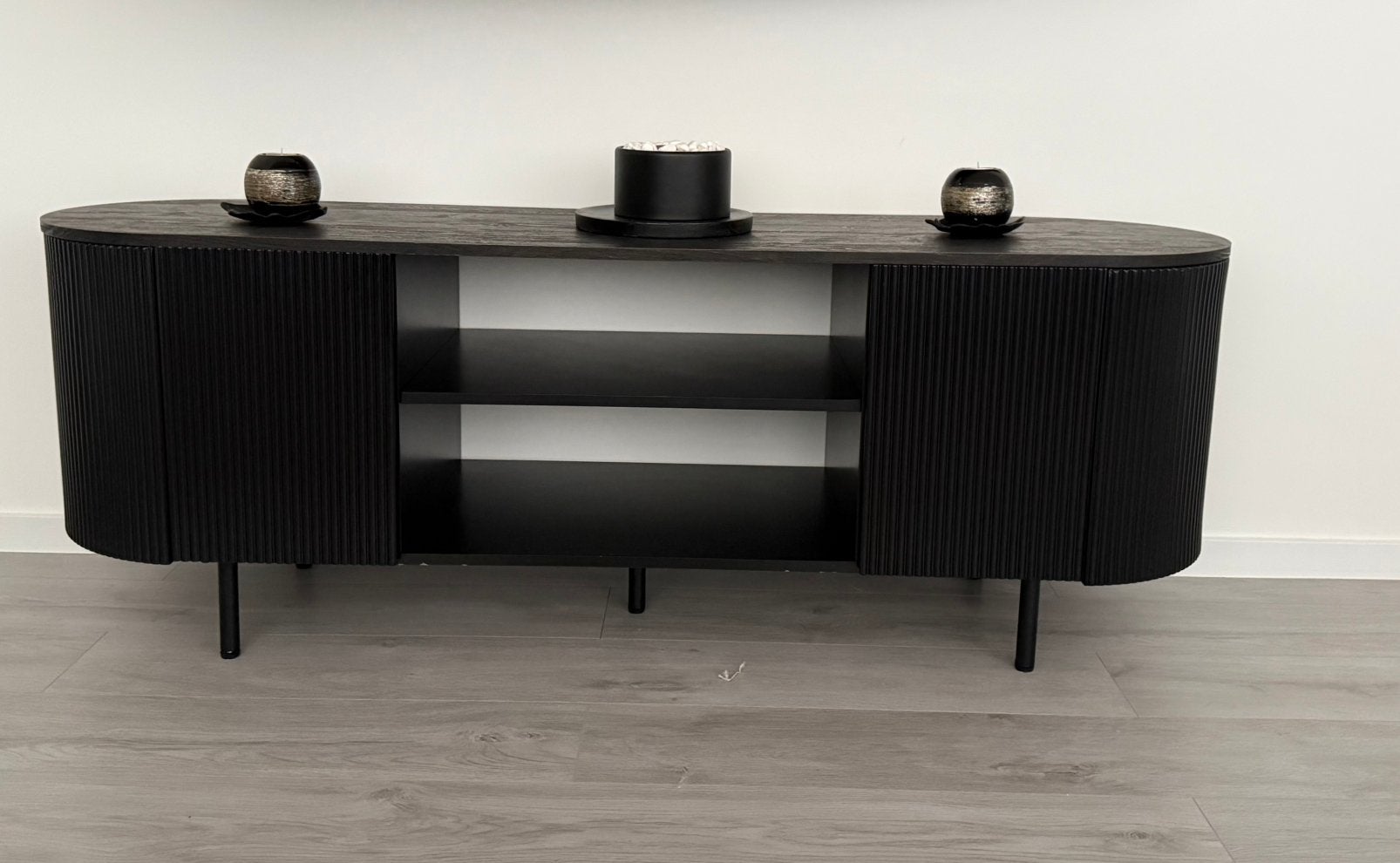 Meuble tv lagos, Maison & Meubles, Armoires | Mobilier de télévision, Neuf, 25 à 50 cm, Chic, Moins de 100 cm