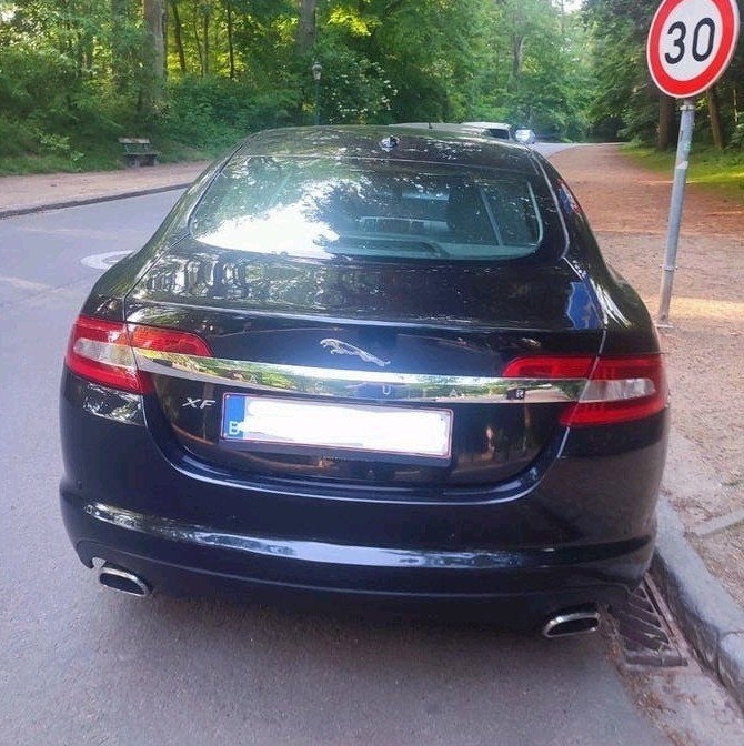Jaguar XF 2.7 V6 Diesel, avec ou sans CT, mécanique ok, Cuir, Achat, Entretenue par le concessionnaire, Noir