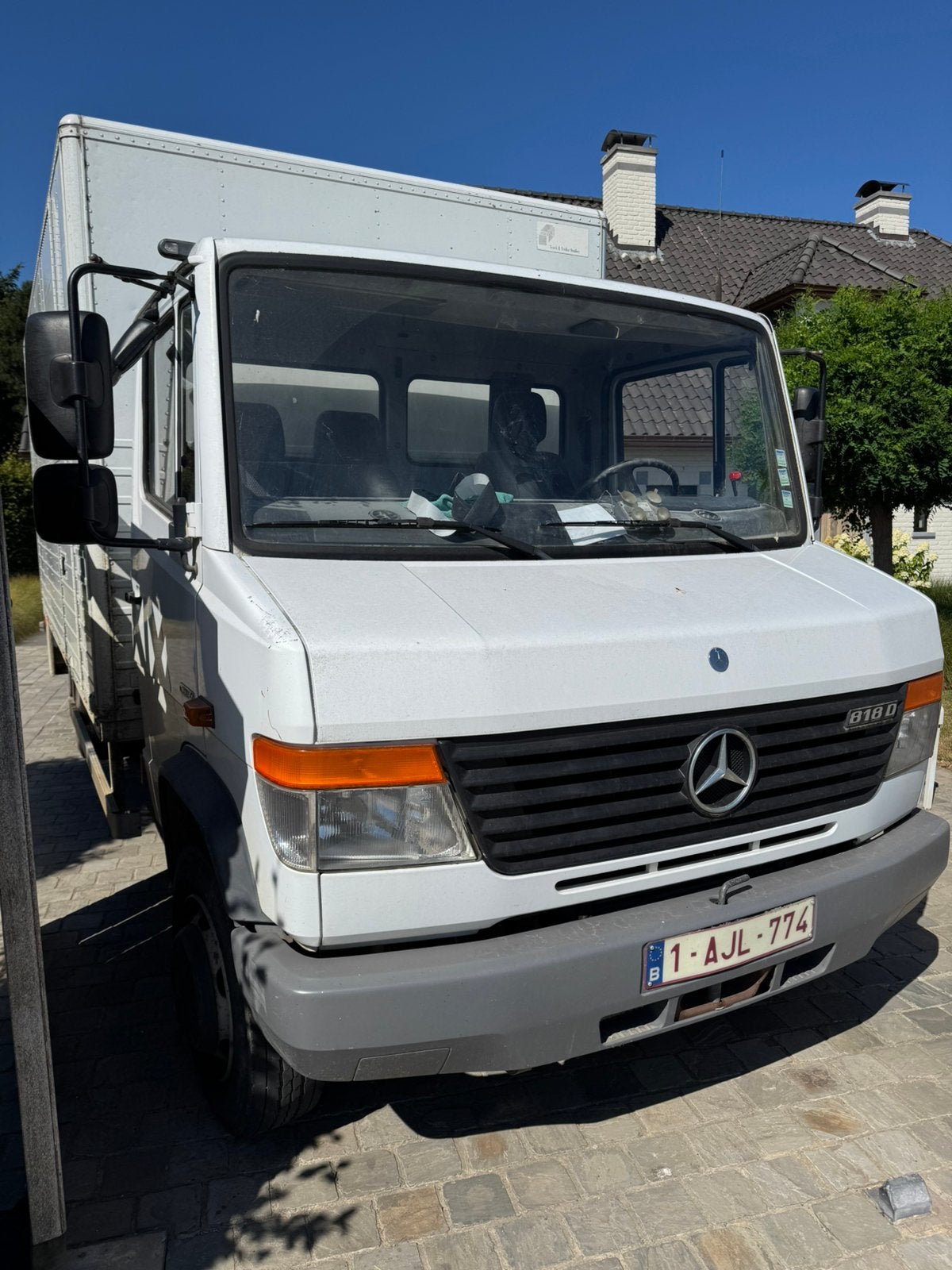 Vrachtwagen mercedes, Euro 6, Wit, Mercedes-Benz, Particulier