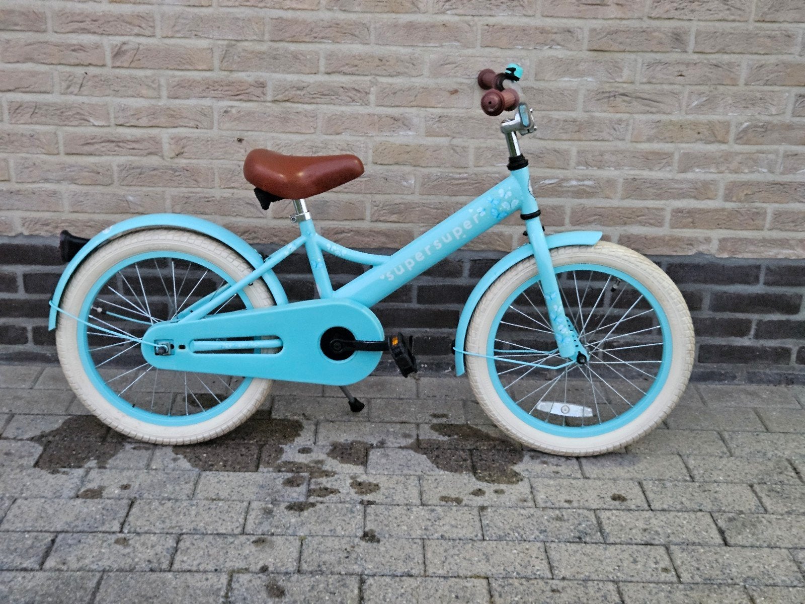 Kinderfiets 16 inch, Fietsen en Brommers, Ophalen, Gebruikt, Terugtraprem, 16 inch