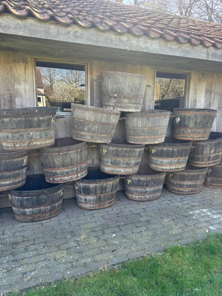 Oude kuipen, Ophalen