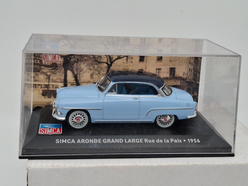 Simca Aronde (1956) 1/43 « Grand Large Rue de la Paix », Envoi, Comme neuf, Voiture, Autres marques