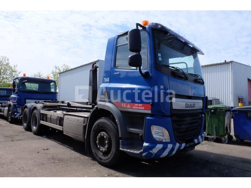 REF:7844 - Camion porte container DAF CF400FAS (2016-430.555, Achat, Entreprise, Autres carburants, DAF