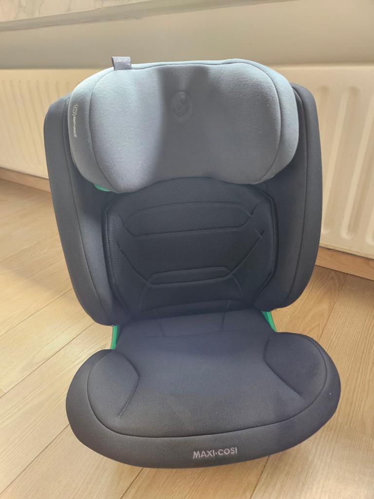 Autostoel bebeconfort donkergrijs road safe i-size Isofix, Ophalen, Gebruikt, 15 t/m 36 kg, Verstelbare rugleuning
