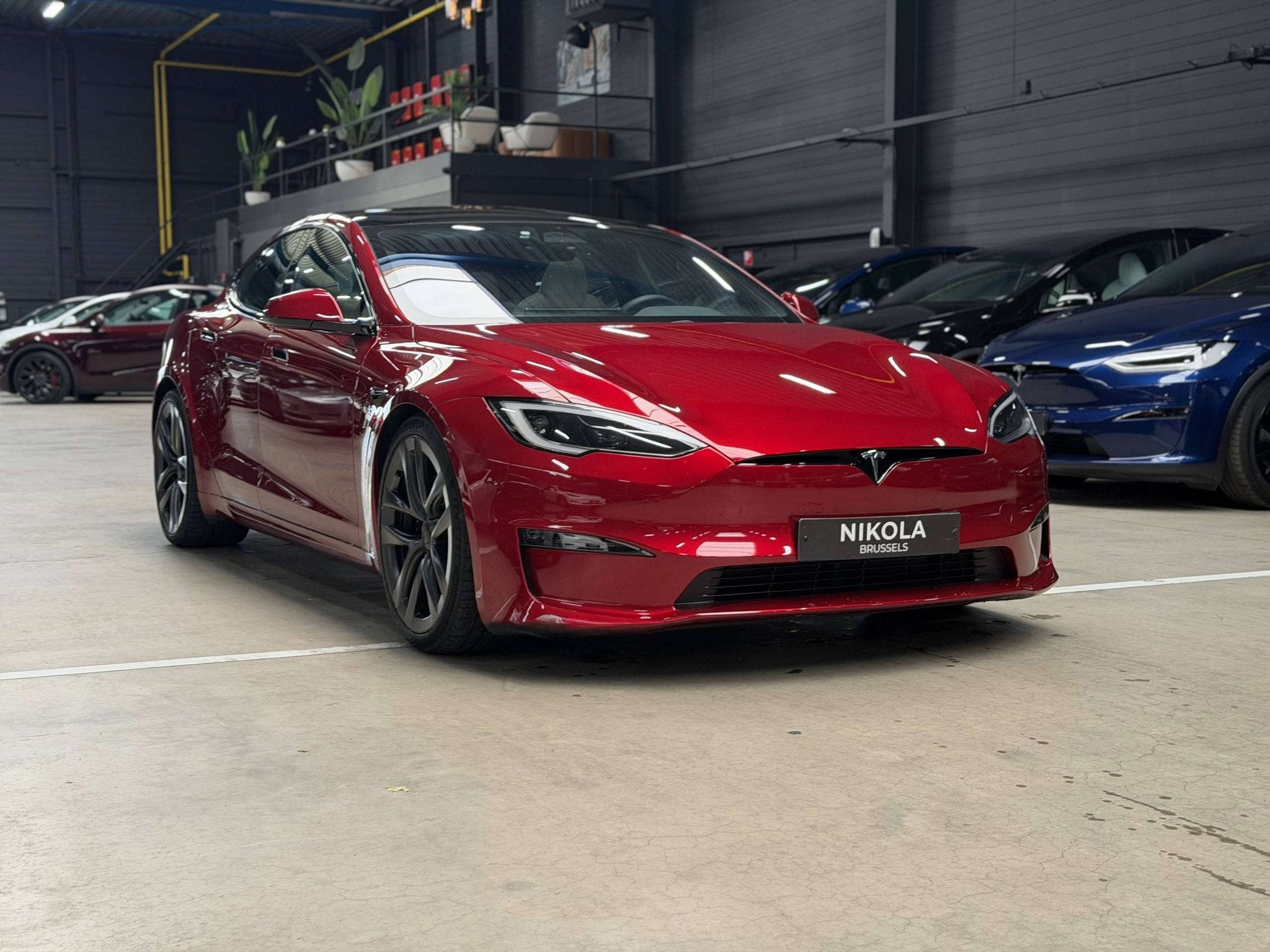 Tesla Model S LONG RANGE - 21" ARACHNID WHEELS - PREMIUM MOD, Auto's, Automaat, Model S, https://public.car-pass.be/vhr/ce58f7e2-e4ee-4526-afea-67974ed69af2