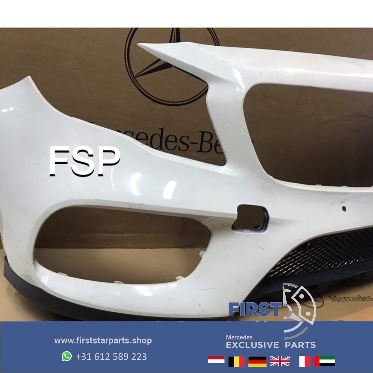 W156 X156 GLA FACELIFT AMG VOORBUMPER origineel Mercedes 201, Utilisé, -, Avant, -
