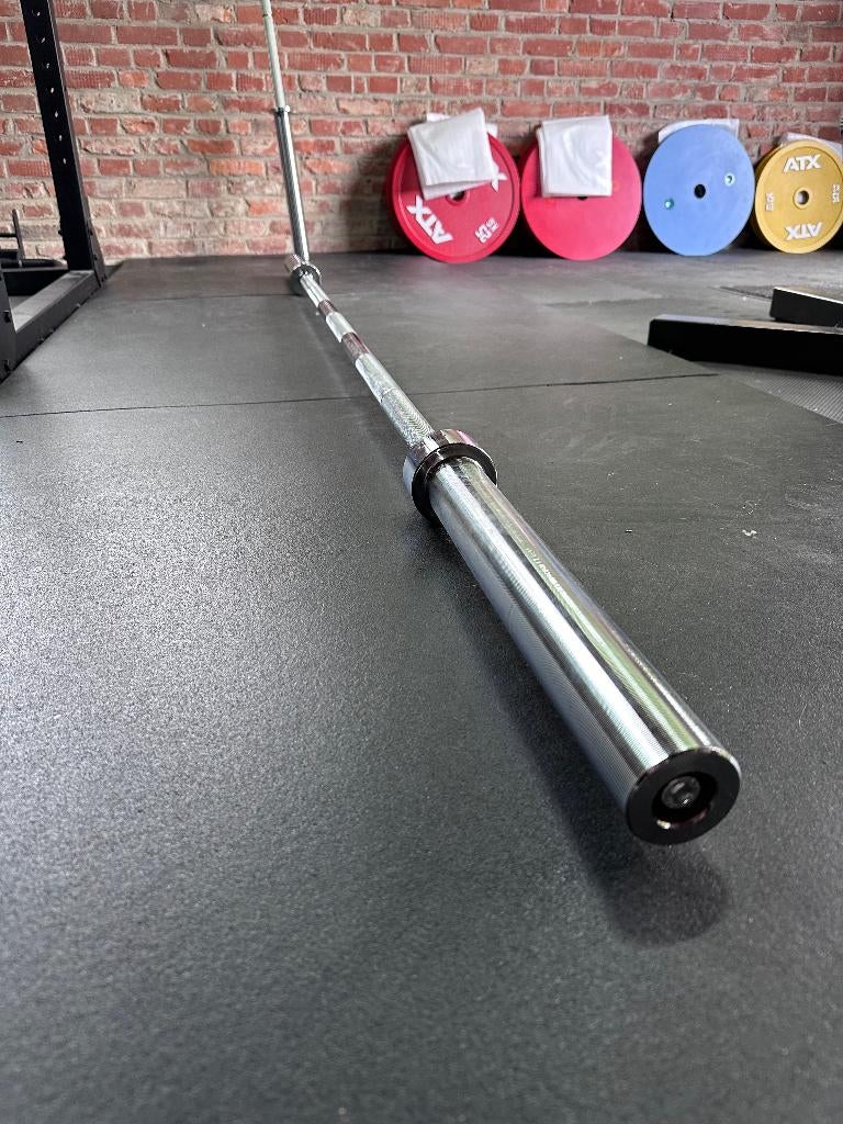Olympische Halterstang - Barbell - 20kg - 220cm - 50mm, Sport en Fitness, Fitnessmaterialen, Ophalen, Zo goed als nieuw, Benen