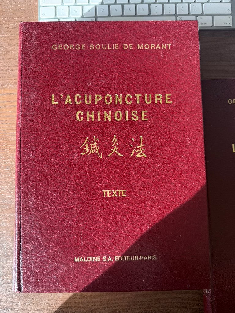 L'Acupuncture Chinoise (Texte + Atlas) - Soulié de Morant, Enlèvement ou Envoi, Comme neuf, Autres sujets/thèmes