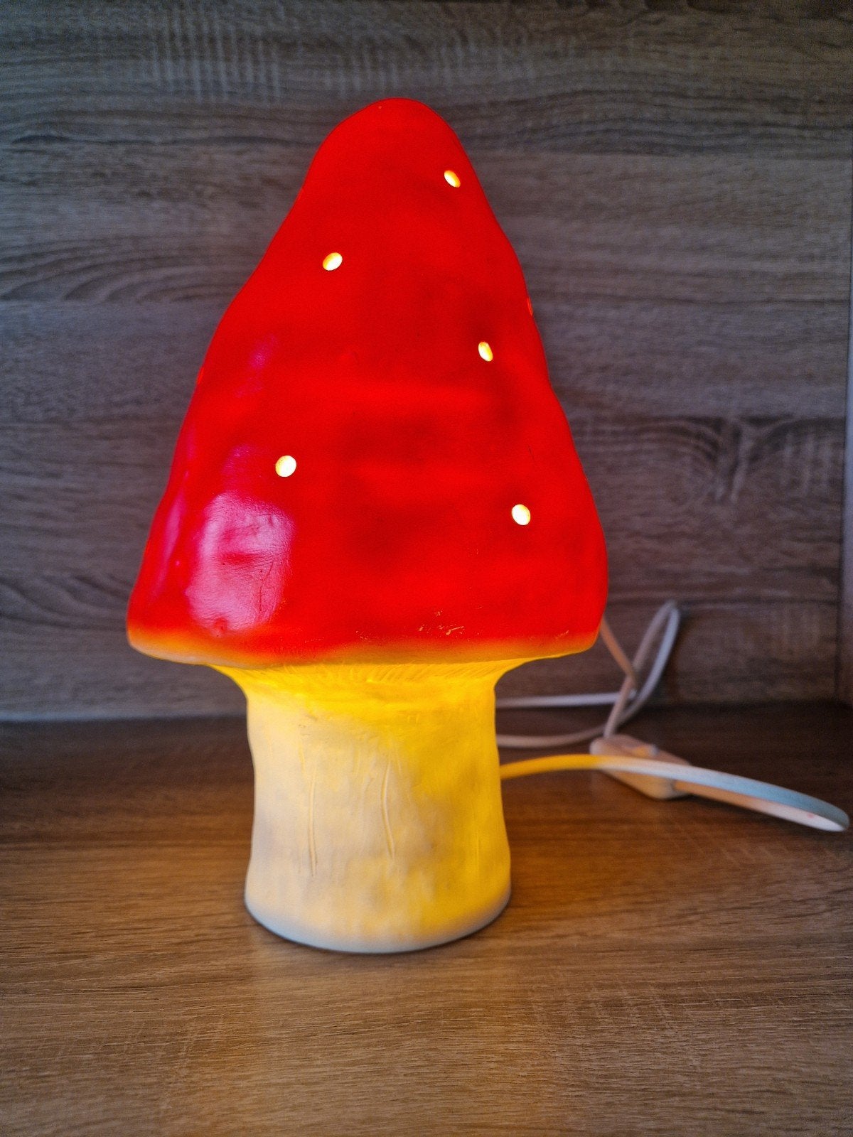 vintage tafellamp nachtlamp Heico paddestoel, Antiek en Kunst, Ophalen of Verzenden