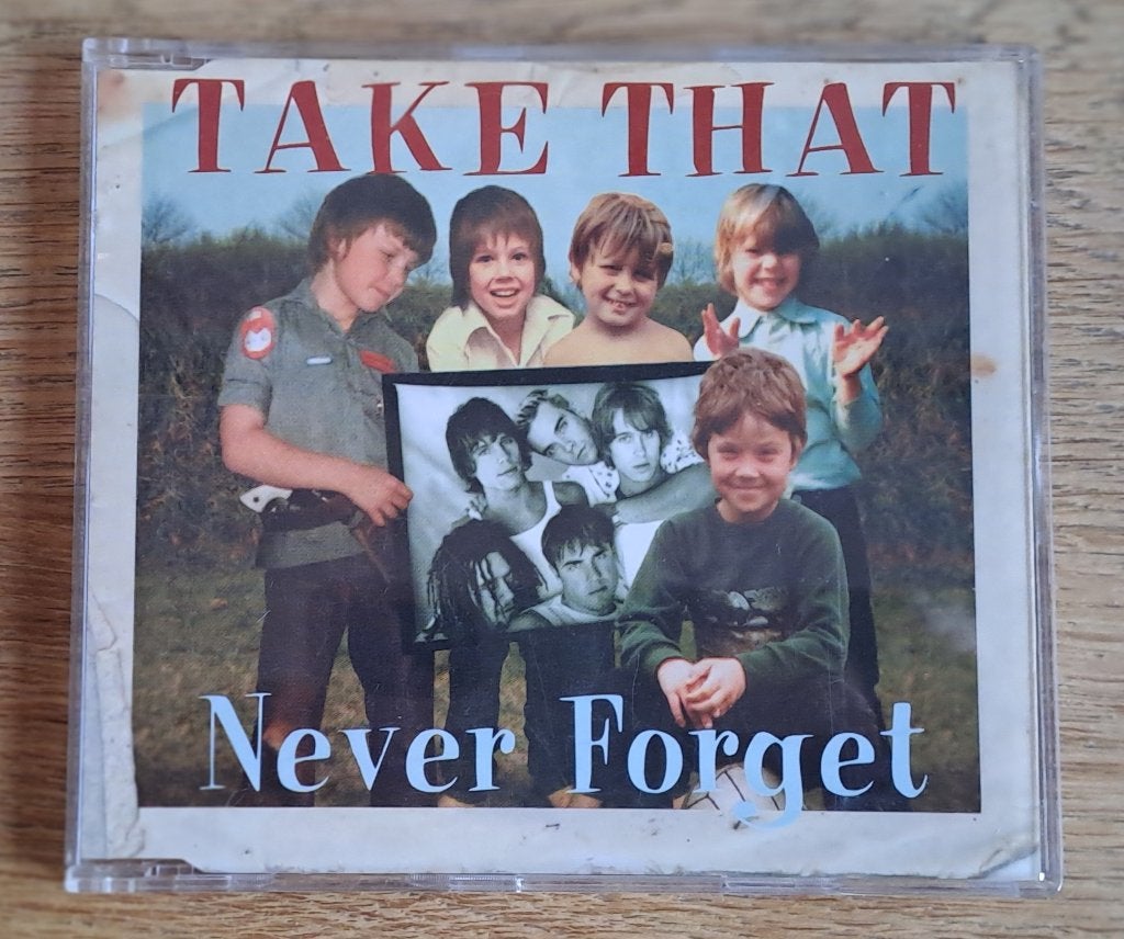 Take That - Never Forget, Gebruikt, Maxi-single, Ophalen of Verzenden, 1 single