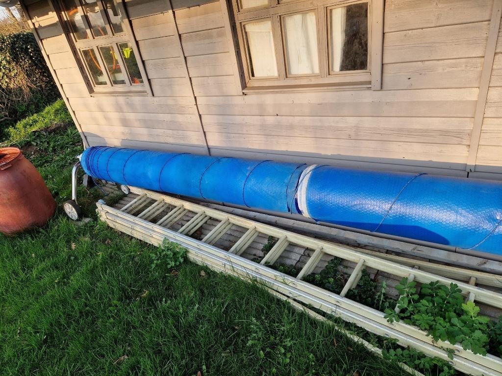 enrouleur bâche piscine avec bache, Piscine intégrée, 300 cm ou plus, Enlèvement, Utilisé