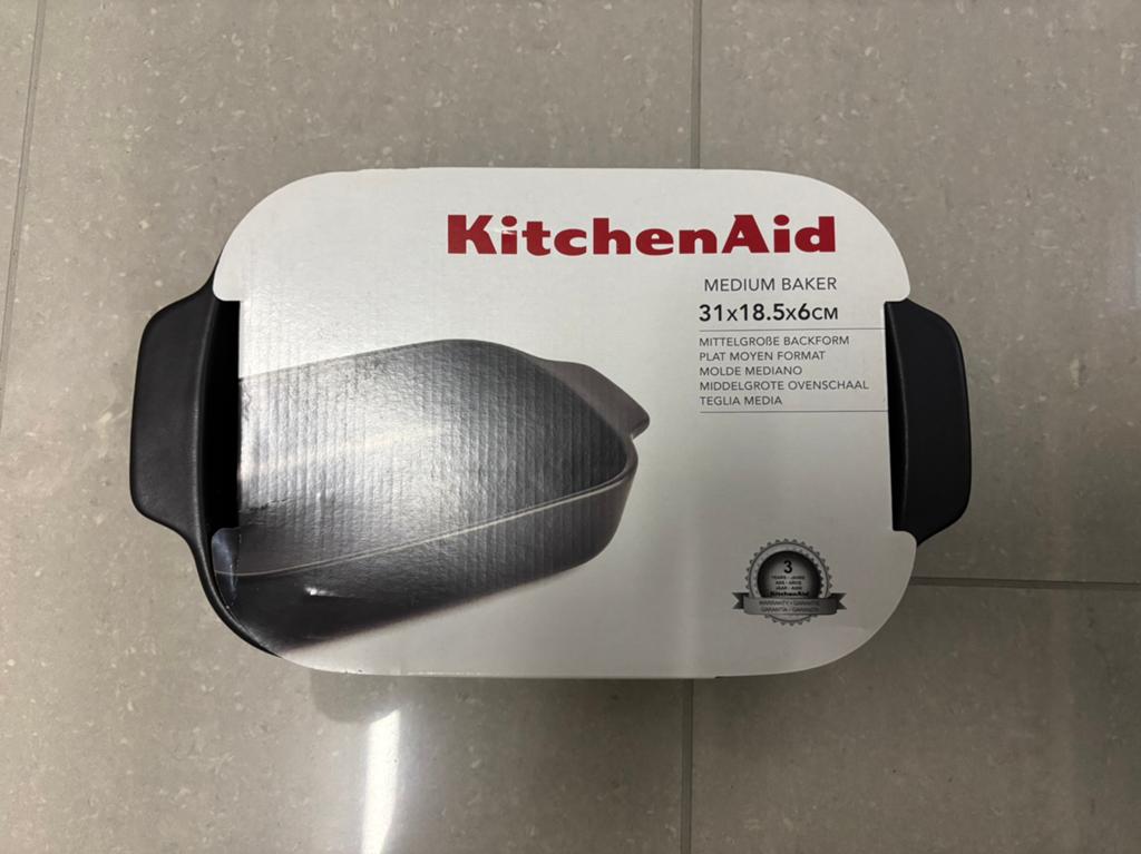 Plat KitchenAid (31x18,5x6 cm) (Neuf), Autres types, Enlèvement, Neuf, Pierre/céramique