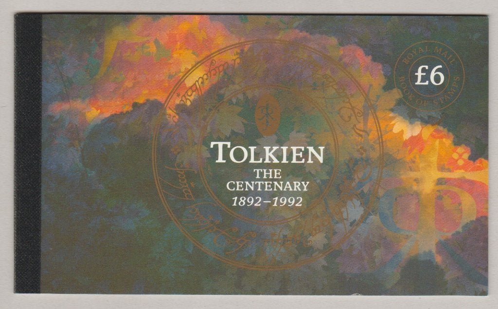 Carnet Prestige GB 1992 à 6£ SG DX14 J.R.R. Tolkien **, Envoi, Non oblitéré