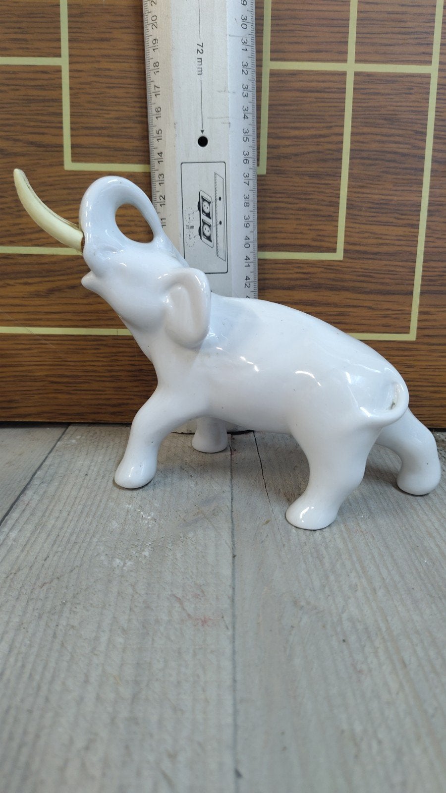 Vintage porseleinen olifant Vitrin, Ophalen