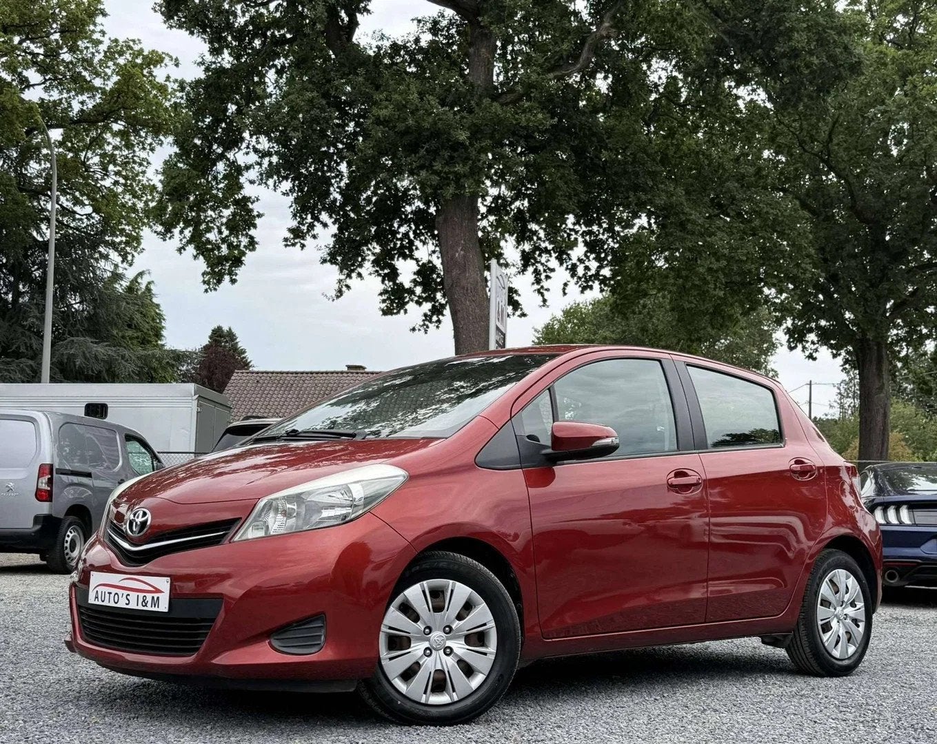 Toyota Yaris 1.33i VVT-i Benzine Camera Airco Sensoren Garan, Auto's, Toyota, Stof, Gebruikt, 4 cilinders, Parkeersensor