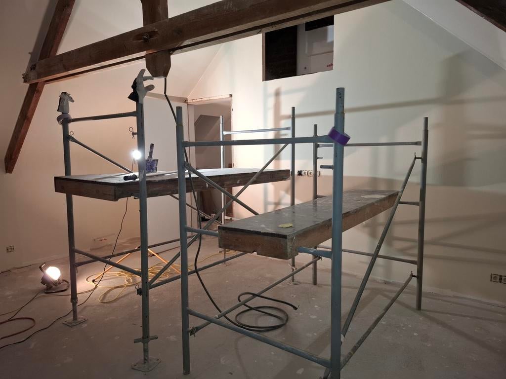 Gegalvaniseerde stelling, Doe-het-zelf en Bouw, Steigers, Ophalen