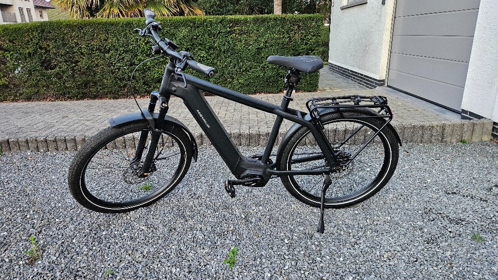 Riese & Müller Charger4 GT vario – 750Wh – Zwart Mat, Zo goed als nieuw, 51 tot 55 cm, 50 km per accu of meer, Ophalen