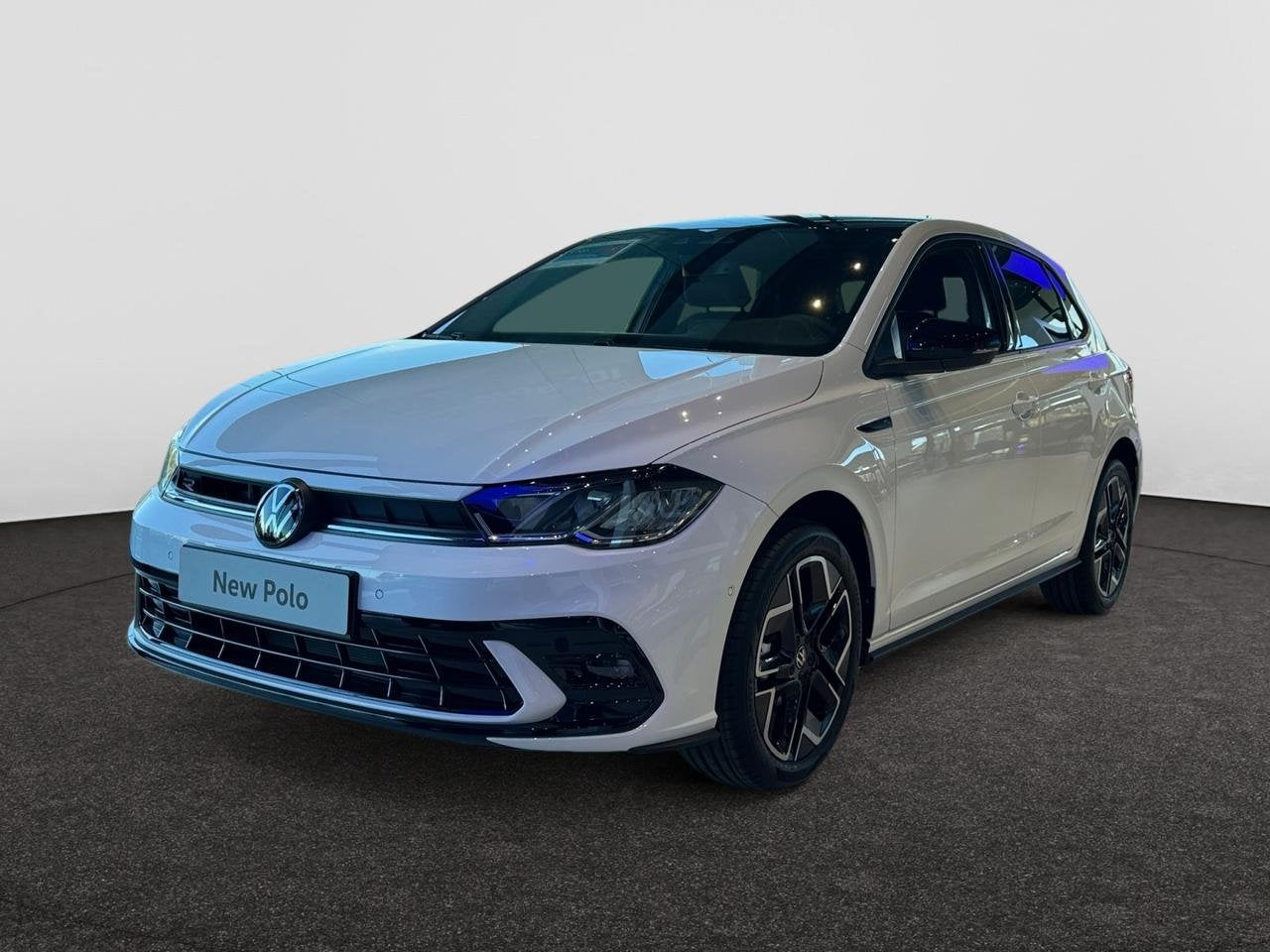 Volkswagen Polo 1.0 TSI R-Line Business OPF DSG, Autos, Achat, Ordinateur de bord, Automatique, Blanc