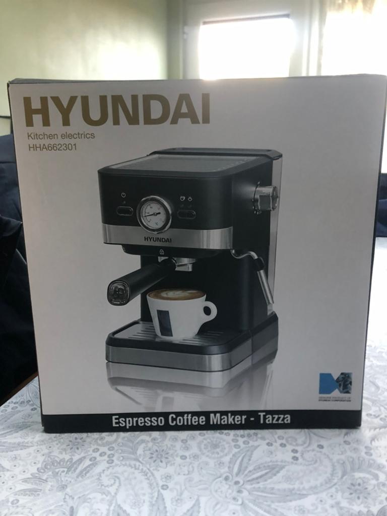 Nieuwe koffiemachine paar keren gebruikt, Elektronische apparatuur, Gemalen koffie, 2 tot 4 kopjes, Ophalen, Stoompijpje