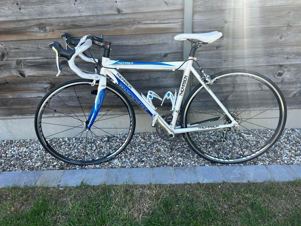 Koersfiets thompson, Fietsen en Brommers, Fietsen | Racefietsen, Gebruikt, Heren, Meer dan 20 versnellingen, Ophalen