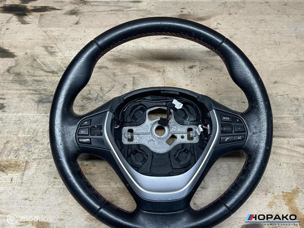 Stuurwiel leder BMW 3 serie F30 F31 etc | rode stiksels, Gebruikt, Einsteinlaan 5 rijswijk, Bmw, Ophalen of Verzenden