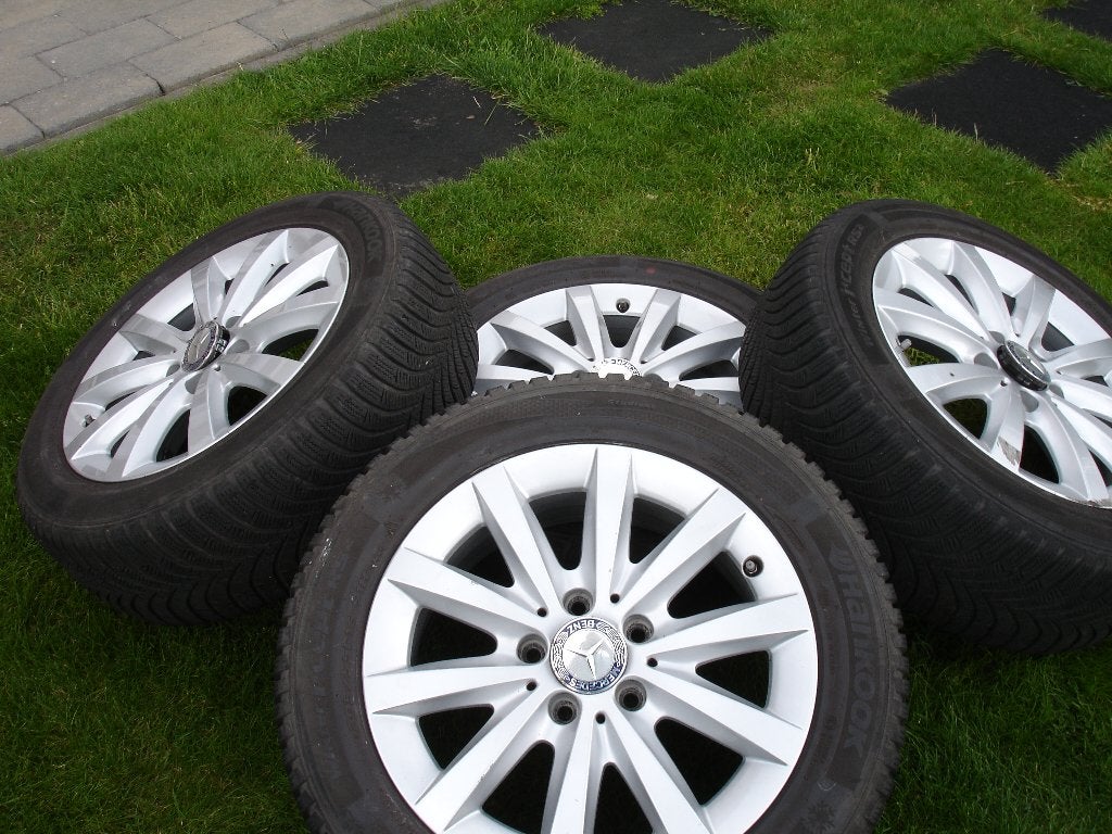 alu velgen mercedes, Auto-onderdelen, Ophalen, Gebruikt, 16 inch, Banden en Velgen
