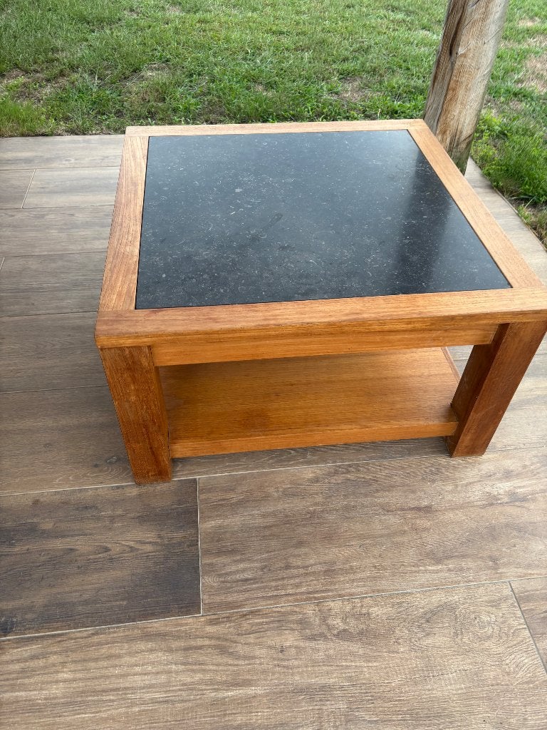 Salon tafel marmer blad, Ophalen