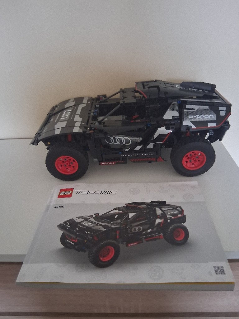 lego technic audi rs e-tron, Ophalen, Lego, Inclusief instructies, Zo goed als nieuw