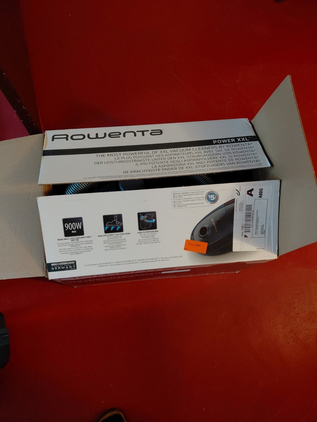 Rowenta Power XXL, Elektronische apparatuur, Stofzuigers, Nieuw, Sledestofzuiger, Rowenta, Stofzak, Ophalen