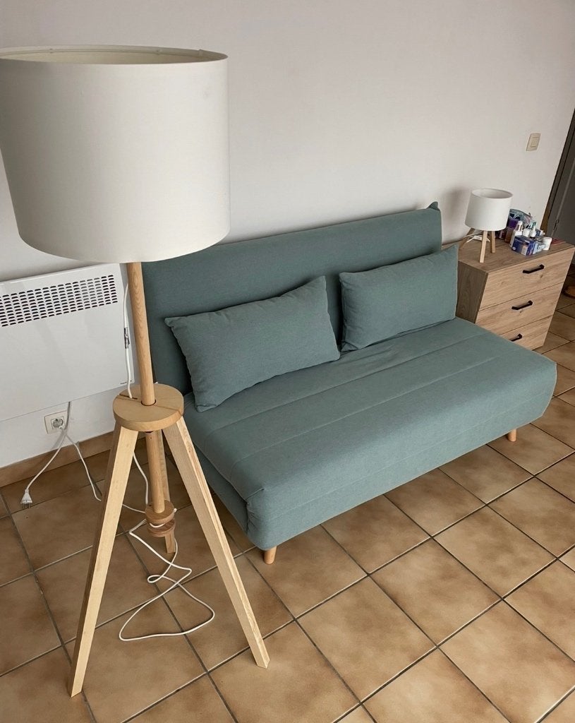 Nio slaapbankje Maisons Du Monde, Maison & Meubles, 75 à 100 cm, Moins de 150 cm, Comme neuf, Enlèvement