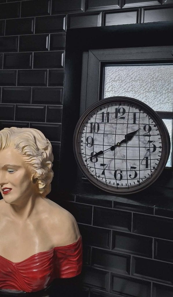Industriele wandklok  Howard Miller, Maison & Meubles, Accessoires pour la Maison | Horloges, Enlèvement, Horloge murale