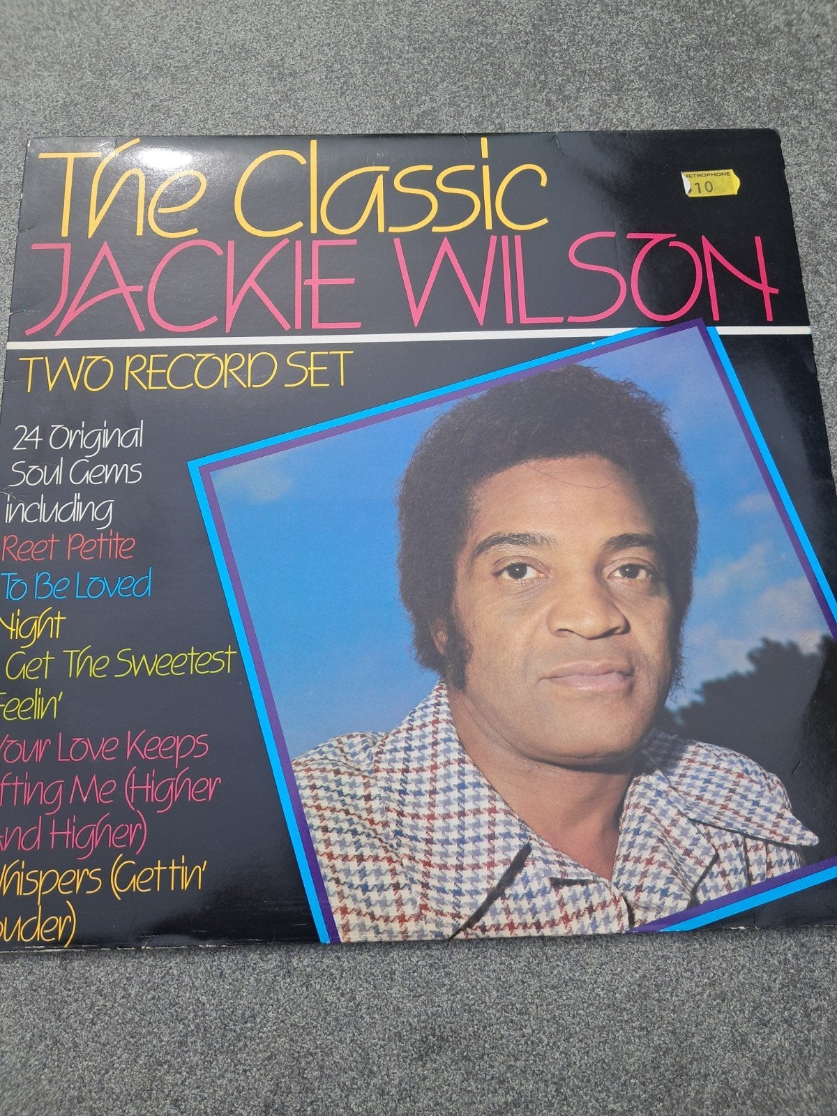 2Lp Jackie Wilson, CD & DVD, Vinyles | R&B & Soul, 12 pouces, Soul, Nu Soul ou Neo Soul, Utilisé, 1960 - 1969