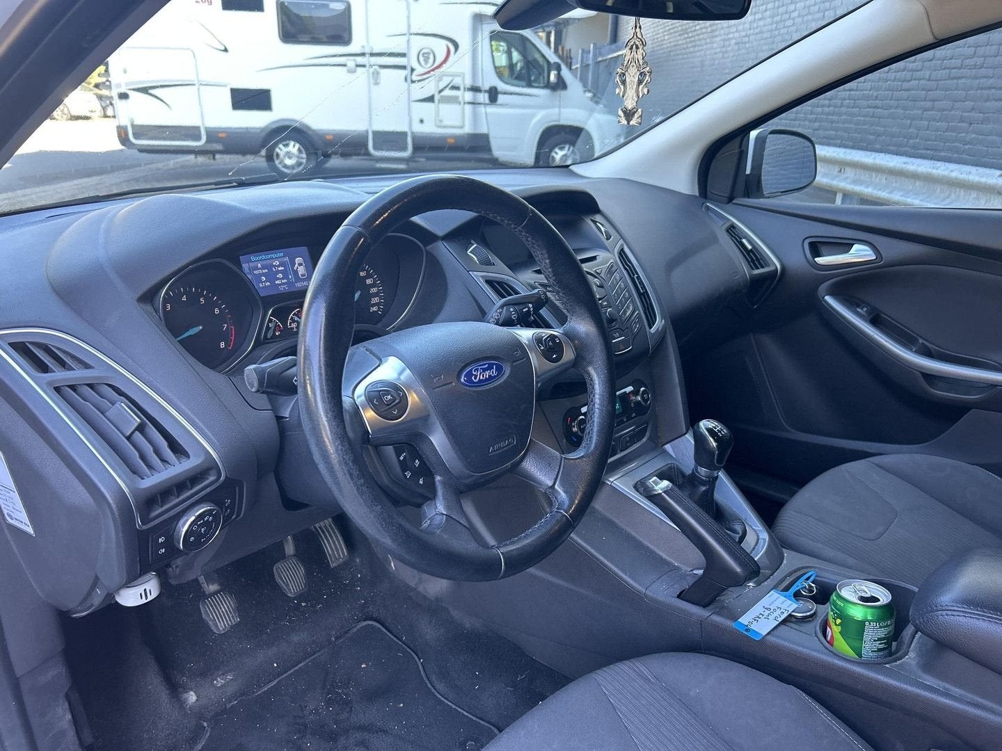 Ford Focus Wagon 1.0 EcoBoost Titanium | Cruise | Climate |, Auto's, Focus, Wit, Bedrijf, 112 g/km