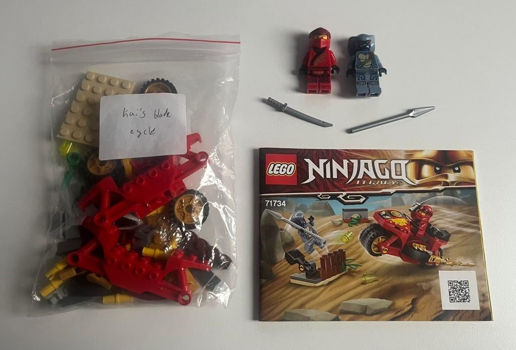 Lego Ninjago - Legacy Sets, Ophalen, Zo goed als nieuw, Complete set, Lego