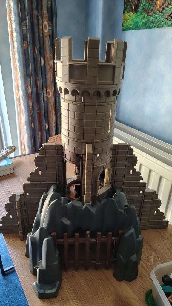 Playmobil kasteel en toebehoren, Ophalen