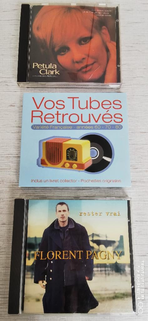 Franse liedjes op cd, Ophalen, Gebruikt